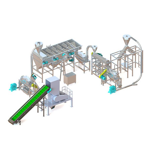 Waste PP PE Mini Plastic Recycling Machine