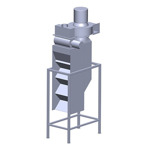 Air Separator Included in the Plastic Recycling Machine