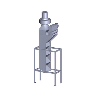 Air Separator Included in the Plastic Recycling Machine Air Separator Included in the Plastic Recycling Machine