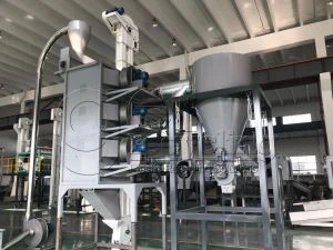 Air Suction PET Flakes Zigzag Label Separator