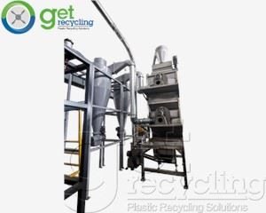 Dry Type Pet Plastic Recycling Machine Bottle Label Remover Machine Without Water