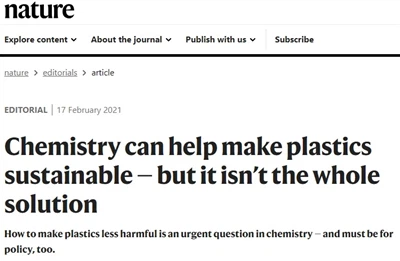 Chemistry Can Help Make Plastics Sustainable — But It Isn't The Whole Solution
