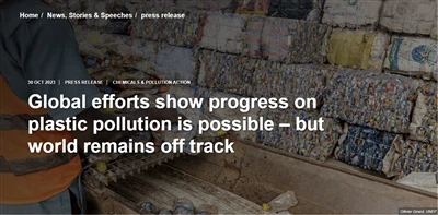 Global Efforts Show Progress On Plastic Pollution Is Possible – But World Rem...
